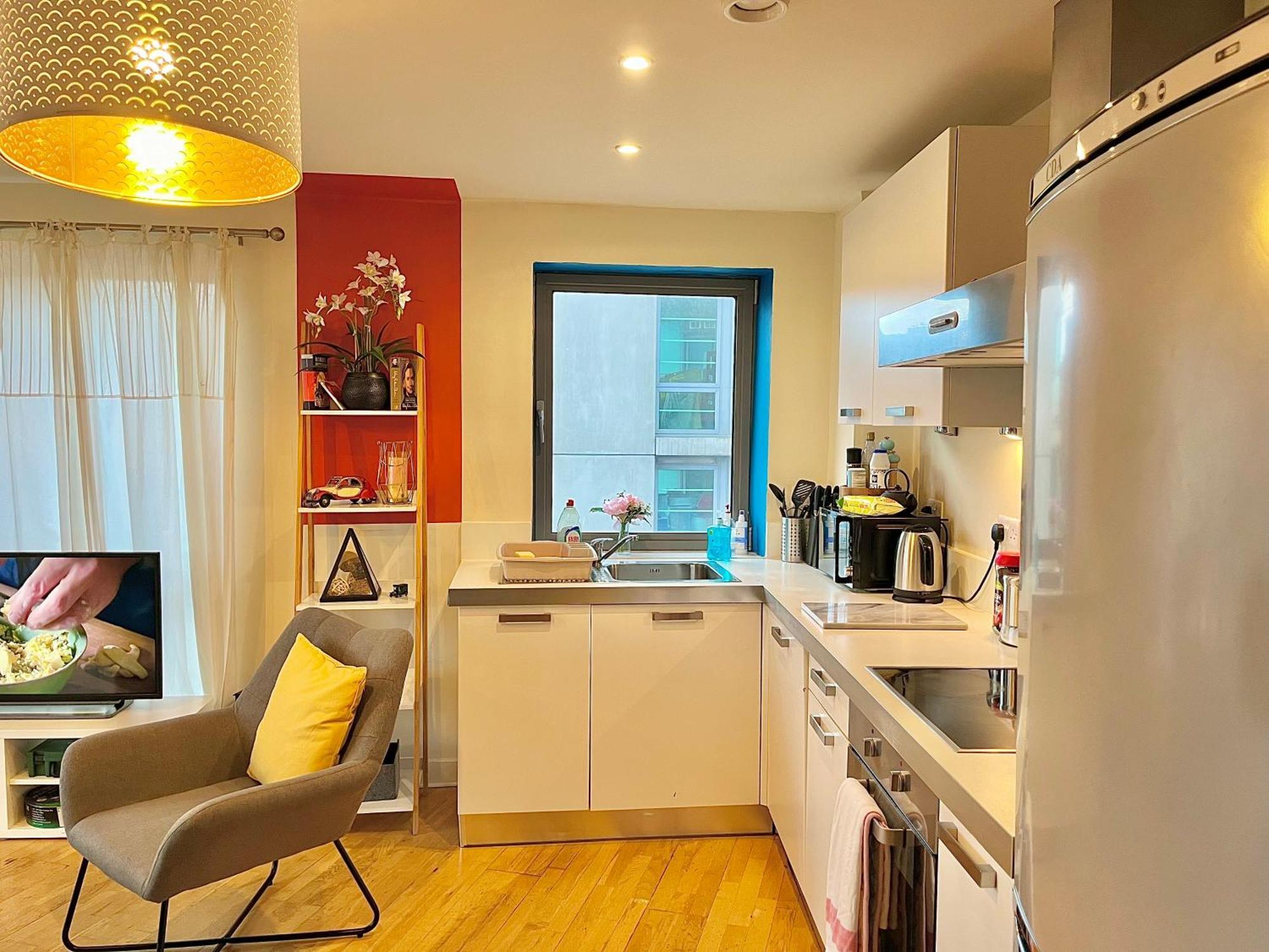 Skyview Apartment By Noknokstay - City Centre With Parking - Group, Family, Business Sheffield Esterno foto